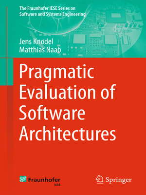 cover image of Pragmatic Evaluation of Software Architectures